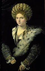 Portræt af Isabella d